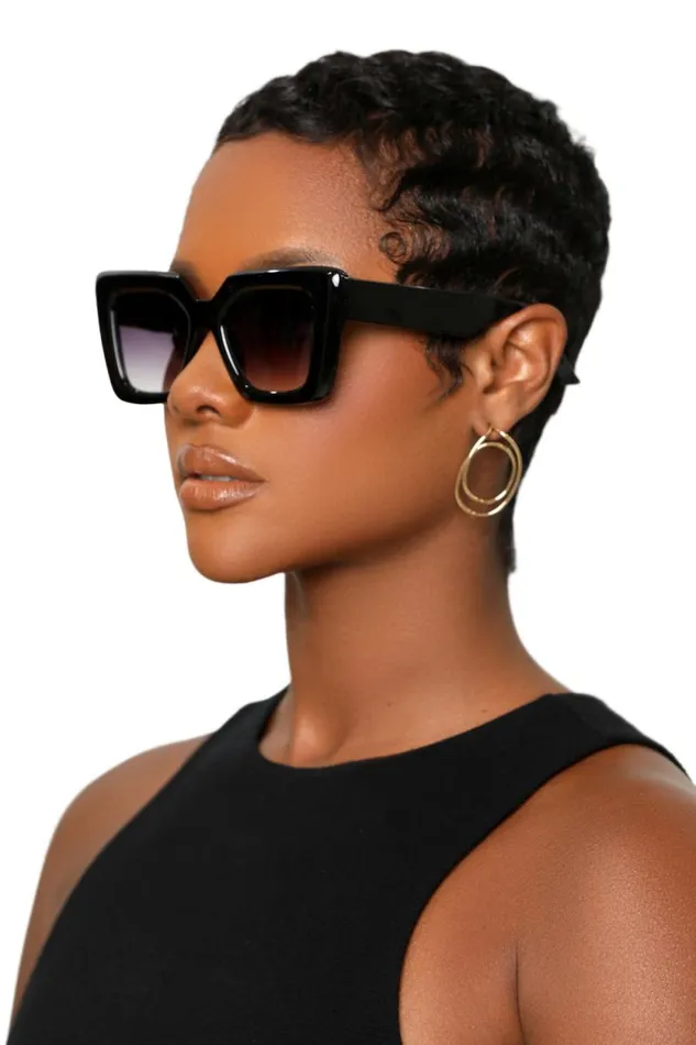 Lilly039s Kloset Eyewear Women Shade Wave Sunglasses Purple