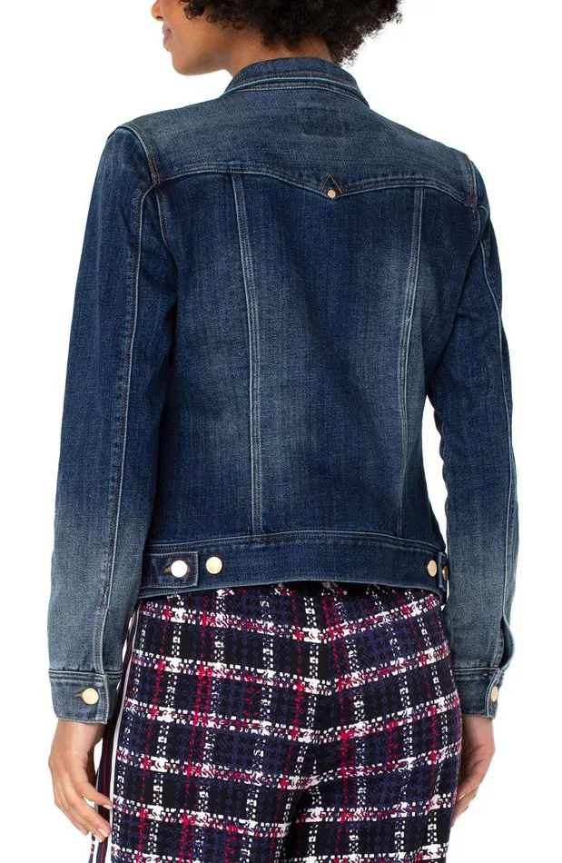 Liverpool Los Angeles CLASSIC JEAN JACKET Glenrock Women JEAN JACKETS