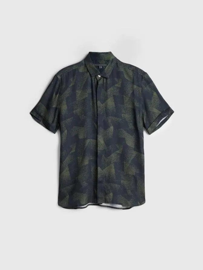 LOREN SHIRT Deep Olive Clothing John Varvatos Shirts