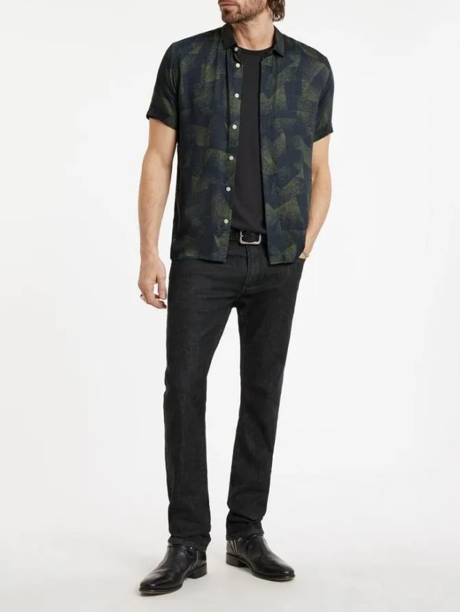 LOREN SHIRT Deep Olive Clothing John Varvatos Shirts