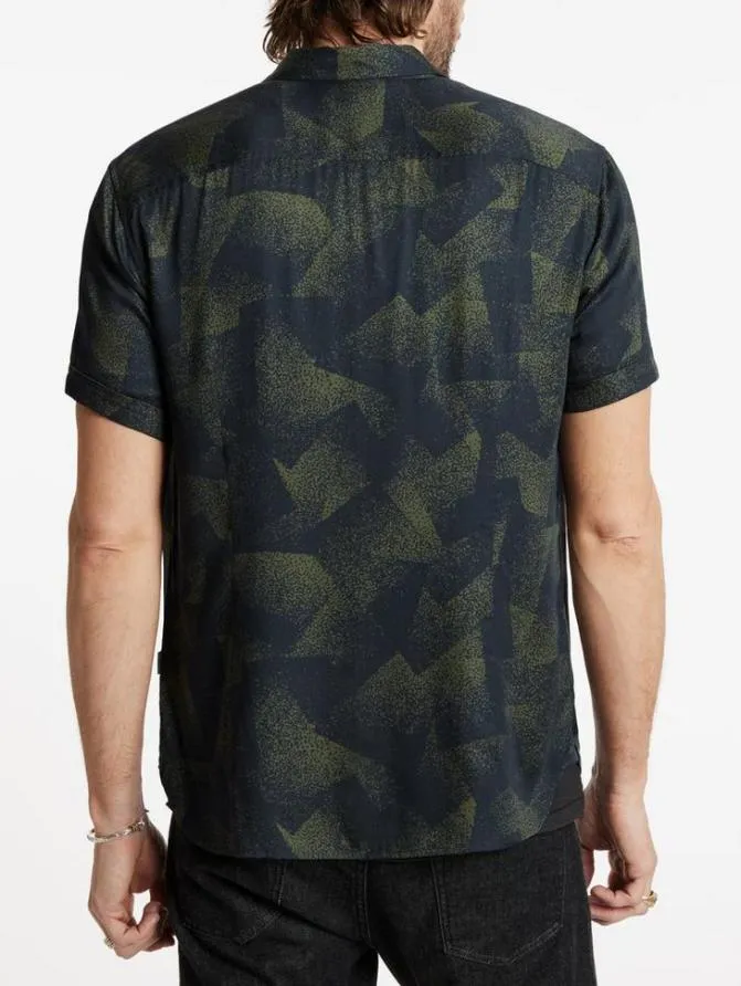 LOREN SHIRT Deep Olive Clothing John Varvatos Shirts