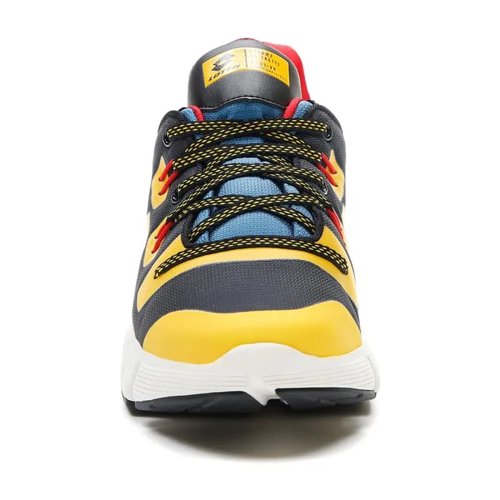 Lotto Sport Sneakers Man LIBRA AMF 1 All Blackold Goldblue Sapphire