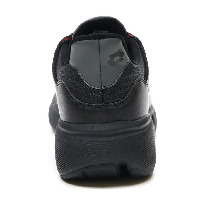 Lotto Sport Sneakers Man LIBRA AMF 1 All Blackrooibos Red Lotto Sport Sneakers Man LIBRA AMF 1 All Blackrooibos Red