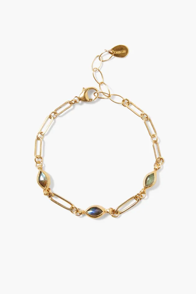 Lydia Bracelet Gold Labradorite Women Chan Luu Bracelets