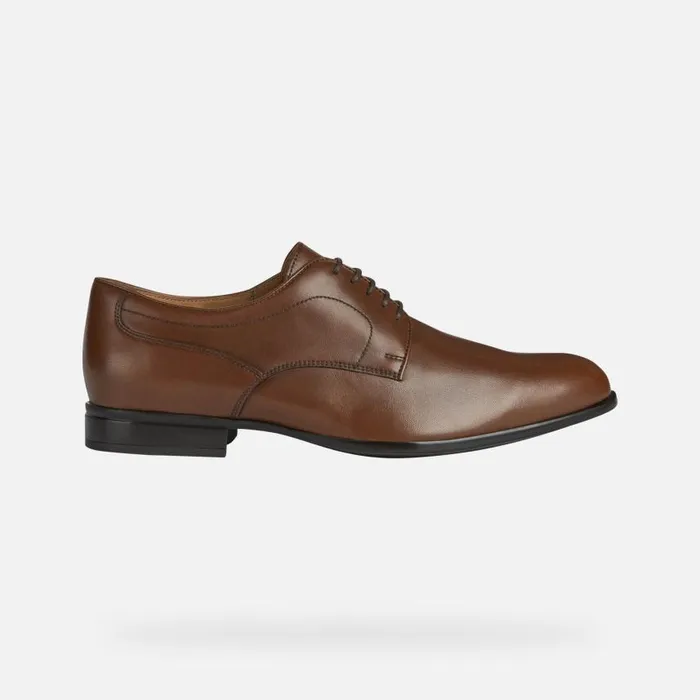 Man Geox Formal Shoes IACOPO Men039s Cognac Special Occasion Shoes Geox Cognac