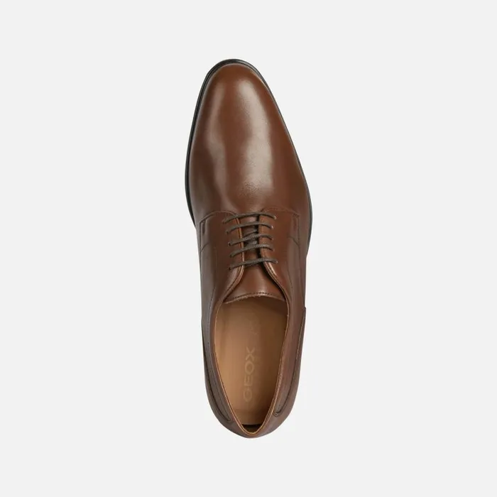 Man Geox Formal Shoes IACOPO Men039s Cognac Special Occasion Shoes Geox Cognac