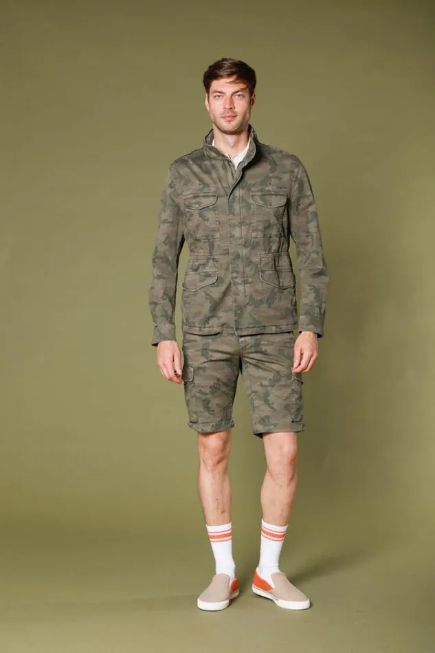 Man M74 Jacket Field Jacket In Cotton With Camouflage Pattern Regular Mason039s Jackets