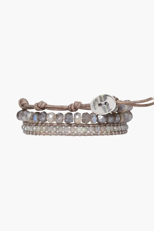 Mano Triple Wrap Bracelet Labradorite Women Chan Luu Bracelets