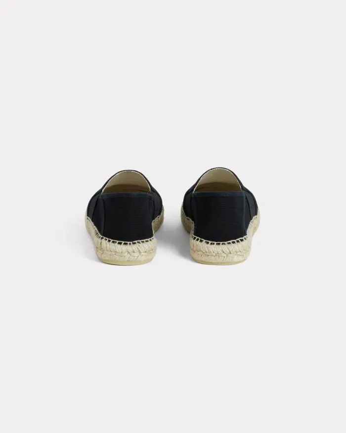 Men 039Lucky Tiger039 Embroidered Canvas Espadrilles Black Kenzo Mules And Espadrilles