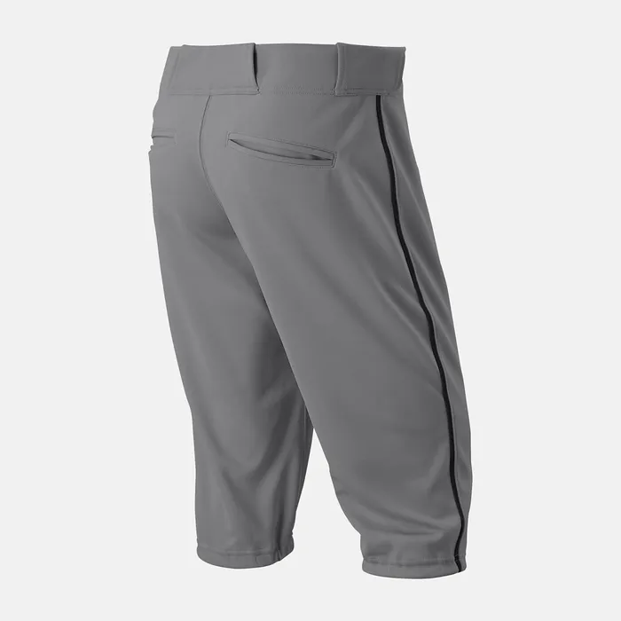 Men Adversary 2 Baseball Piped Knicker Athletic Grey With Black New Balance Pants Men Adversary 2 Baseball Piped Knicker Athletic Grey With Black New Balance Pants