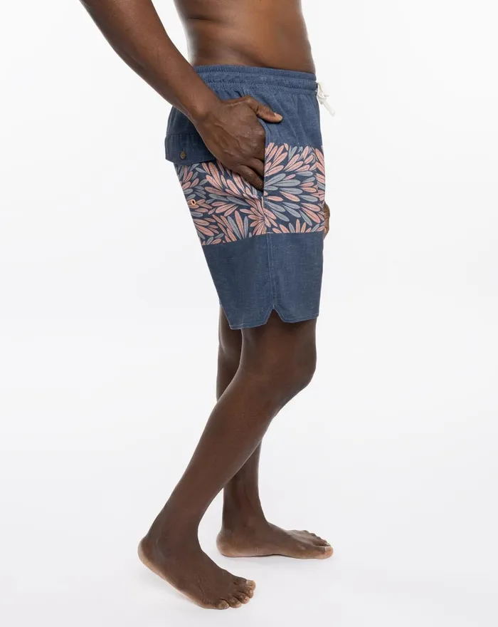 Men Boardshorts TravisMathew MERION BOARDSHORT Heather Dress Blues Men Boardshorts TravisMathew MERION BOARDSHORT Heather Dress Blues