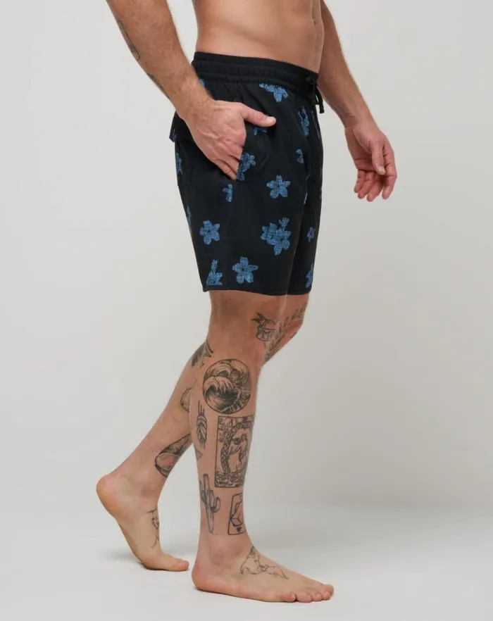 Men Boardshorts TravisMathew PINEAPPLE TIME BOARDSHORT Black Men Boardshorts TravisMathew PINEAPPLE TIME BOARDSHORT Black