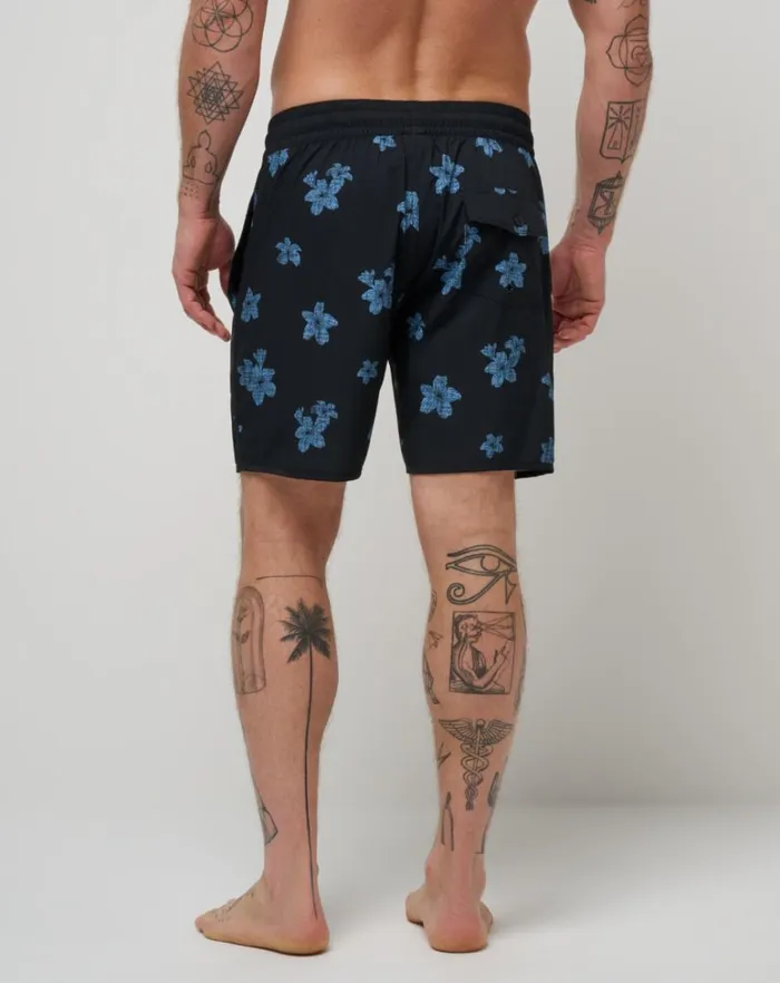 Men Boardshorts TravisMathew PINEAPPLE TIME BOARDSHORT Black Men Boardshorts TravisMathew PINEAPPLE TIME BOARDSHORT Black