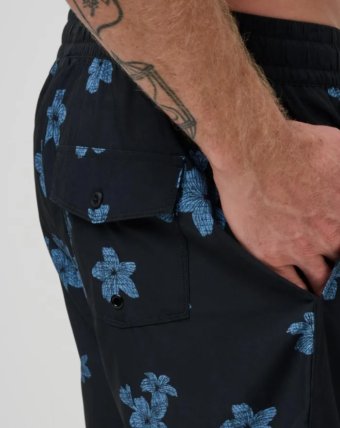 Men Boardshorts TravisMathew PINEAPPLE TIME BOARDSHORT Black Men Boardshorts TravisMathew PINEAPPLE TIME BOARDSHORT Black