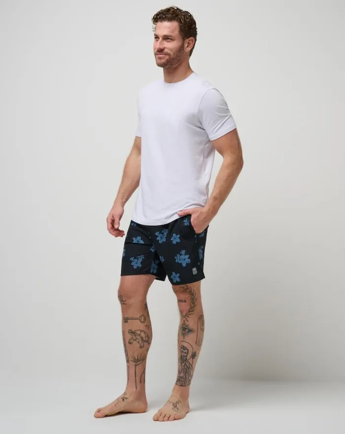 Men Boardshorts TravisMathew PINEAPPLE TIME BOARDSHORT Black Men Boardshorts TravisMathew PINEAPPLE TIME BOARDSHORT Black