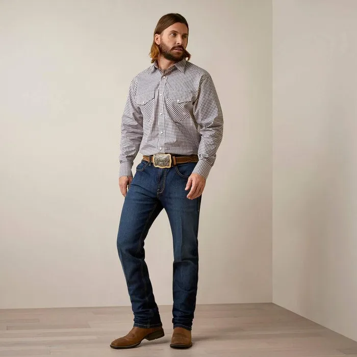 Men Denim Ariat M1 Vintage Hansen Straight Jean Clayton