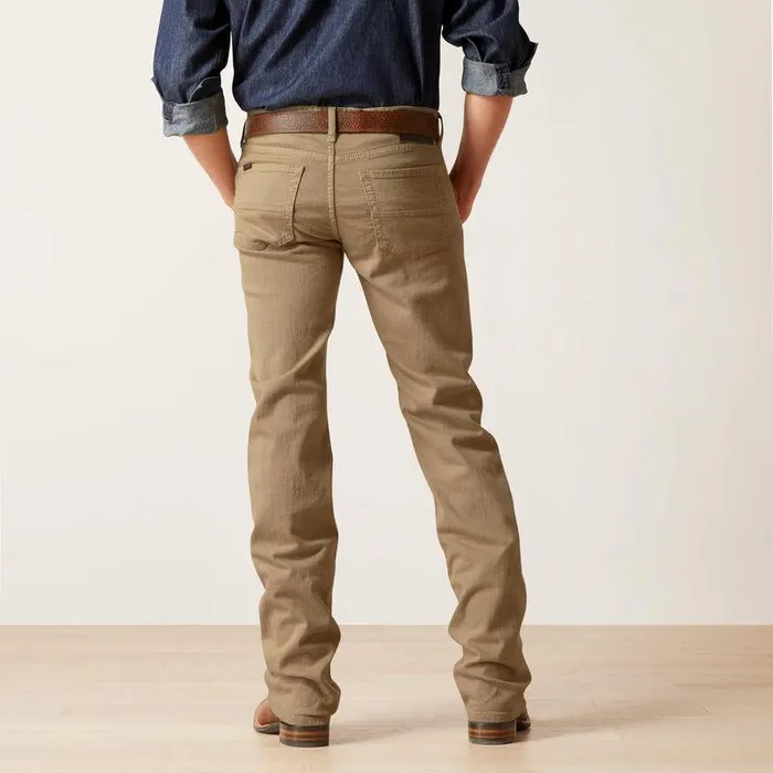 Men Denim Ariat M7 Grizzly Straight Jean Dark Khaki Men Denim Ariat M7 Grizzly Straight Jean Dark Khaki