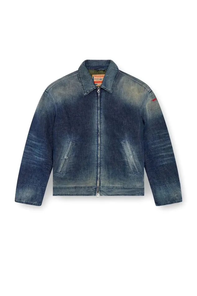 Men Diesel Jackets DSTACK Dark Blue Men Diesel Jackets DSTACK Dark Blue