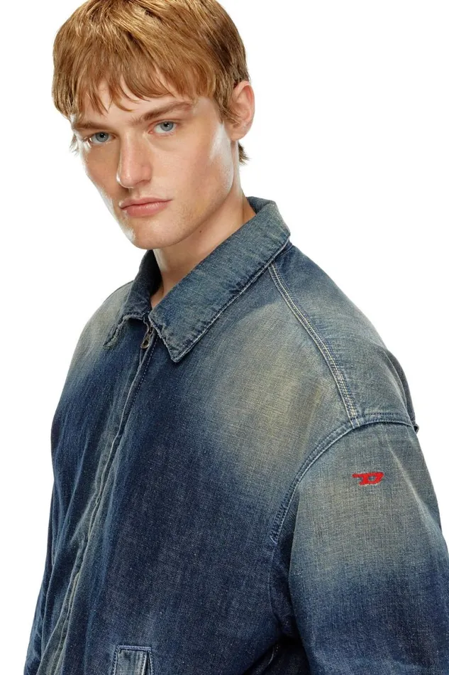 Men Diesel Jackets DSTACK Dark Blue Men Diesel Jackets DSTACK Dark Blue
