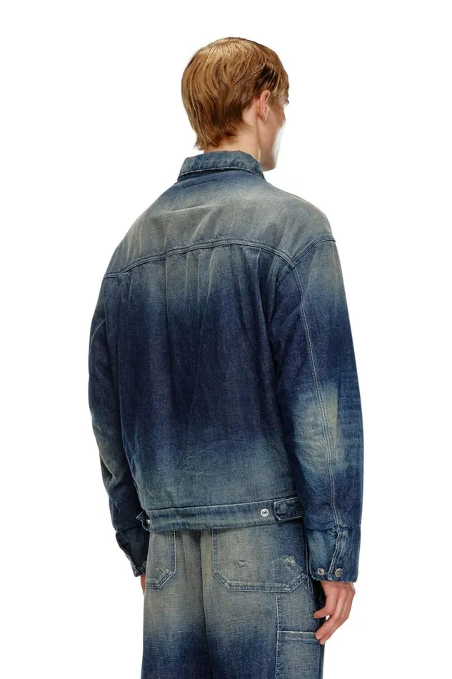 Men Diesel Jackets DSTACK Dark Blue Men Diesel Jackets DSTACK Dark Blue