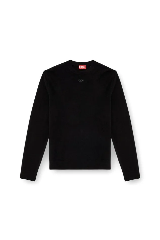 Men Diesel Knitwear KVIERI Black Men Diesel Knitwear KVIERI Black