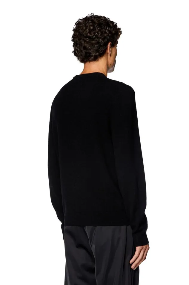 Men Diesel Knitwear KVIERI Black Men Diesel Knitwear KVIERI Black