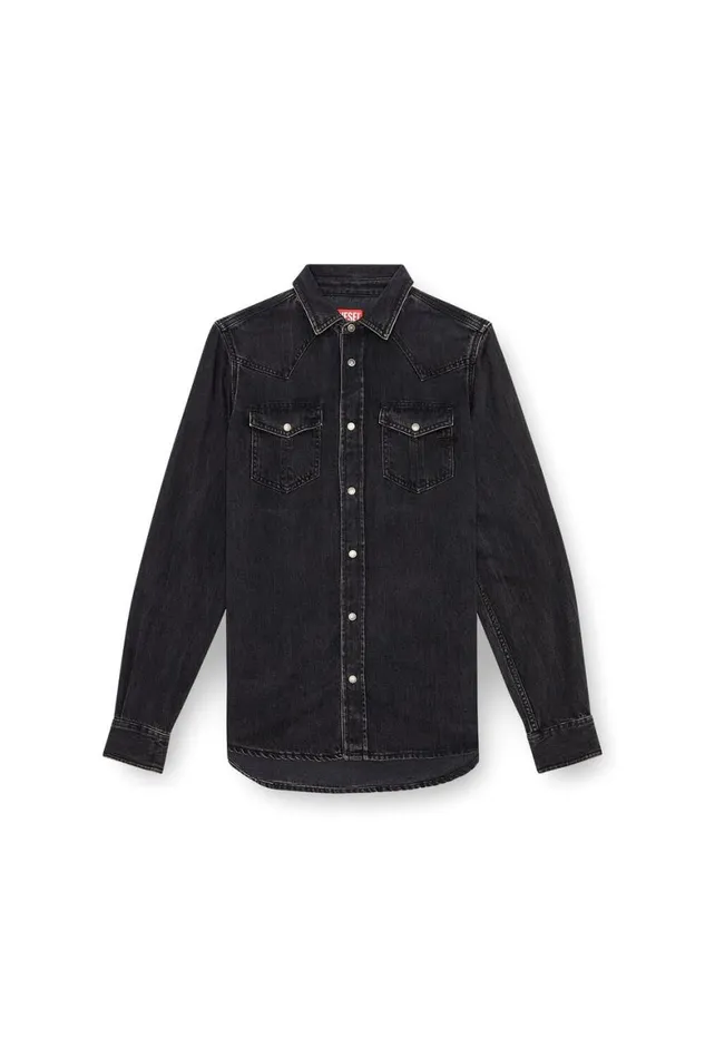 Men Diesel Shirts DVEGA Black