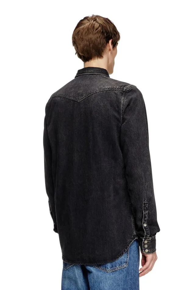 Men Diesel Shirts DVEGA Black