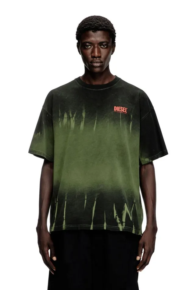 Men Diesel TShirts and Polos TBOXTR3 Dark Green Men Diesel TShirts and Polos TBOXTR3 Dark Green