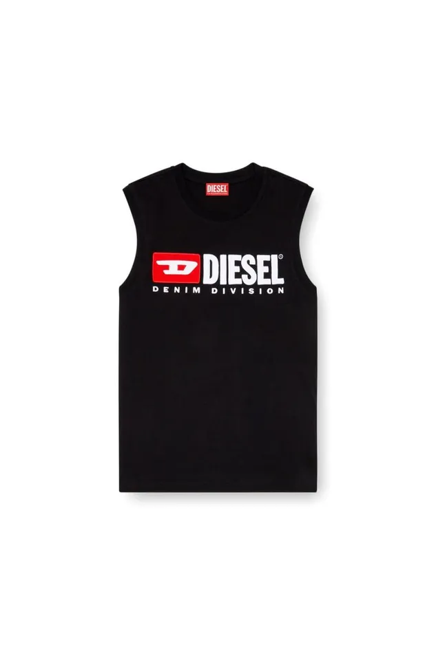 Men Diesel TShirts and Polos TISCODIV Black