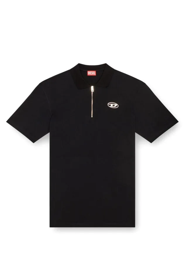 Men Diesel TShirts and Polos TVOROD Black Men Diesel TShirts and Polos TVOROD Black