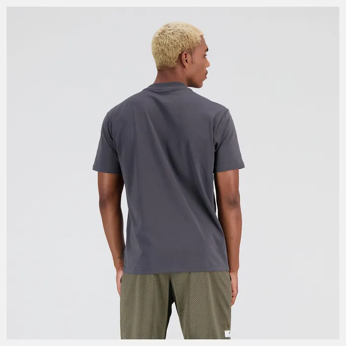 Men Hoops Cotton Jersey Short Sleeve Tshirt Blacktop New Balance Shirts Men Hoops Cotton Jersey Short Sleeve Tshirt Blacktop New Balance Shirts