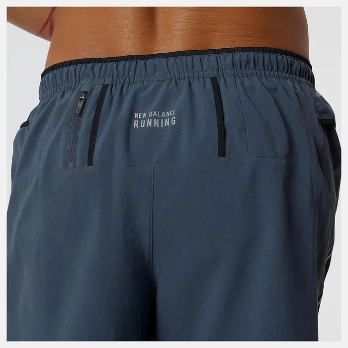 Men Impact Run 5 Inch Short Thunder New Balance Shorts