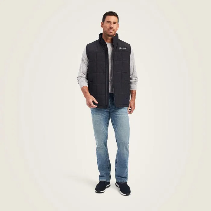 Men Jackets and Vests Ariat Crius Insulated Vest Phantom Men Jackets and Vests Ariat Crius Insulated Vest Phantom