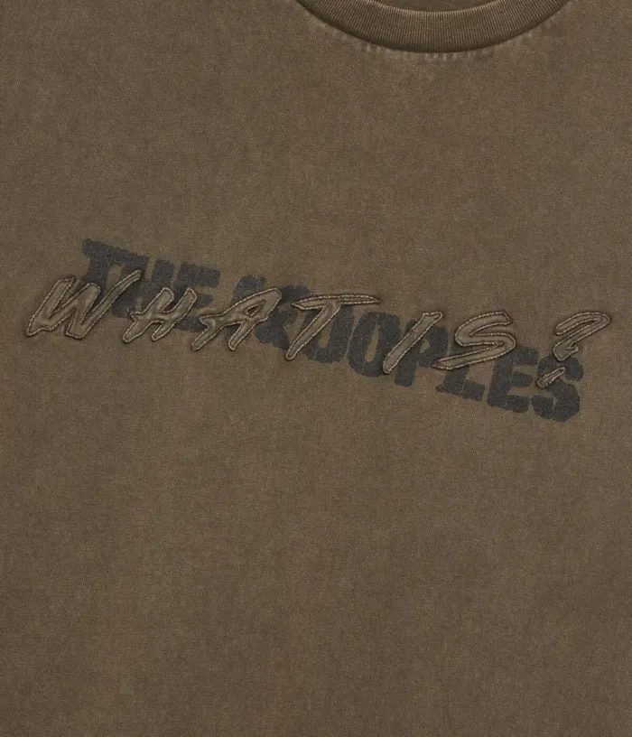 Men Khaki What Tshirt THE KOOPLES Tshirts
