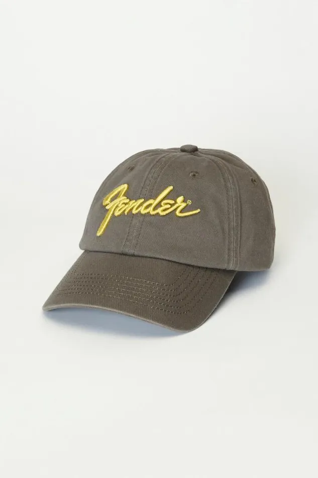 Men Lucky Brand Hats Fender Baseball Hat Grey
