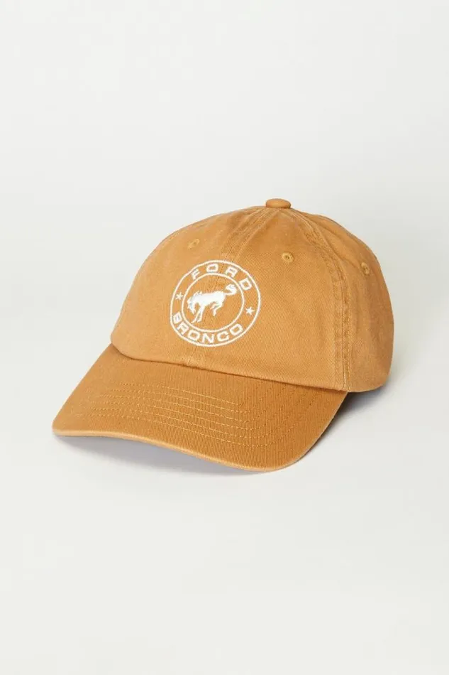 Men Lucky Brand Hats Ford Bronco Baseball Hat Yellow