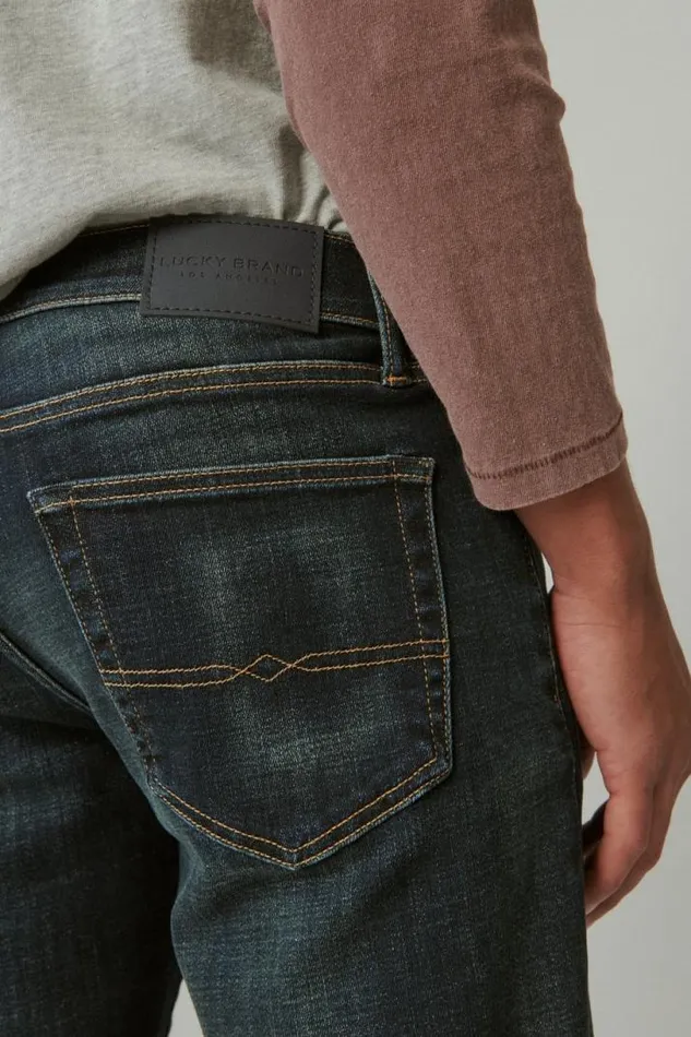 Men Lucky Brand Jeans 110 Slim Coolmax Stretch Jean Leon Park