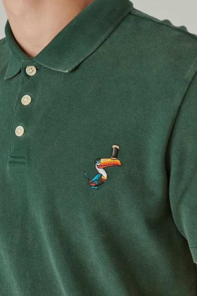 Men Lucky Brand Shirts and Tops Guinness Polo Pine Grove