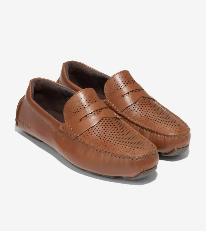 Men Men039s Grand Laser Penny Driver Brown Cole Haan Dress Shoes Men Men039s Grand Laser Penny Driver Brown Cole Haan Dress Shoes