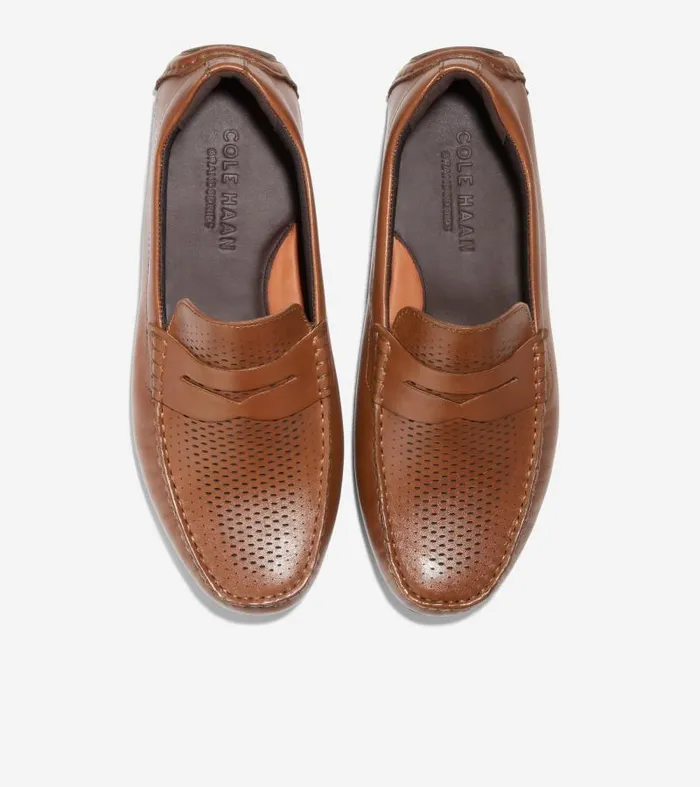 Men Men039s Grand Laser Penny Driver Brown Cole Haan Dress Shoes Men Men039s Grand Laser Penny Driver Brown Cole Haan Dress Shoes