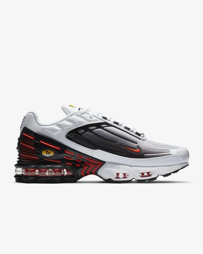 Men Nike All Shoes Air Max Plus 3 Whiteblackgunsmoketeam Orange