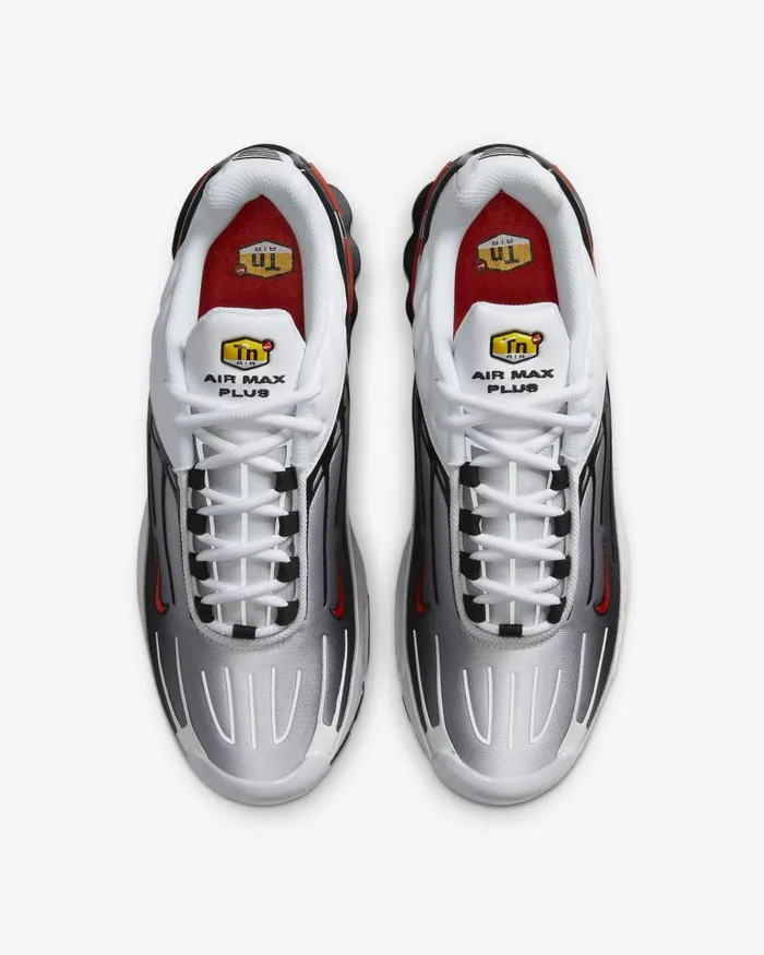 Men Nike All Shoes Air Max Plus 3 Whiteblackgunsmoketeam Orange