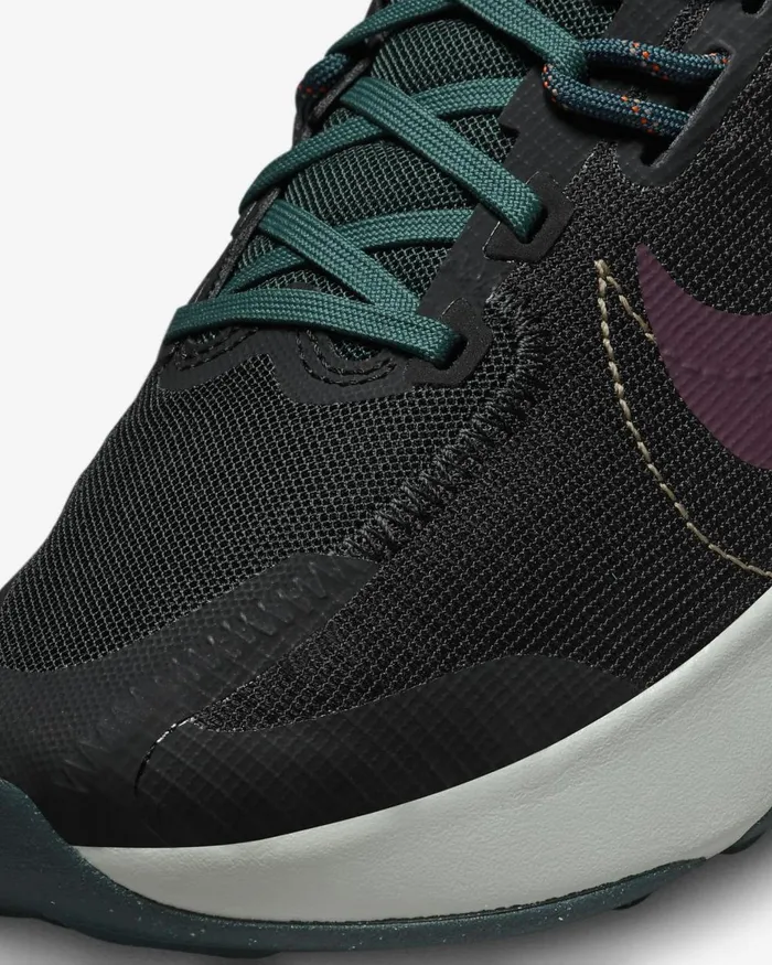 Men Nike All Shoes Juniper Trail 2 Blackdeep Junglepurple Inknight Maroon