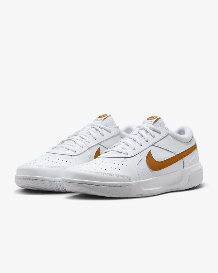 Men Nike All Shoes NikeCourt Air Zoom Lite 3 Whitepale Ivorymonarch