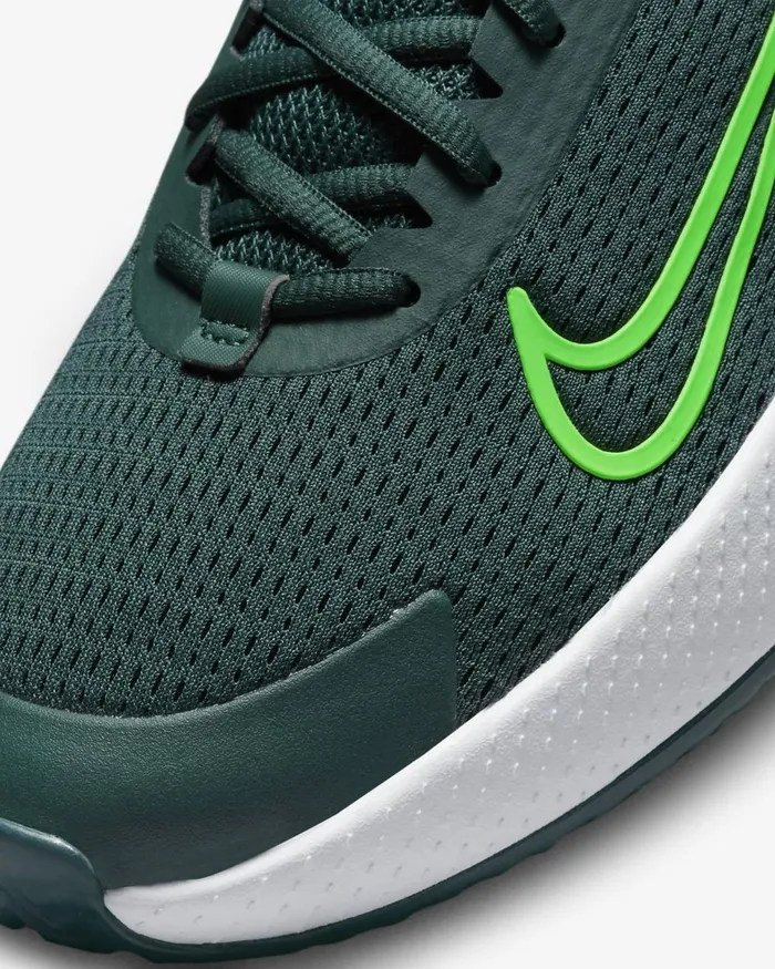 Men Nike All Shoes NikeCourt Vapor Lite 2 Deep Junglewhitegreen Strike