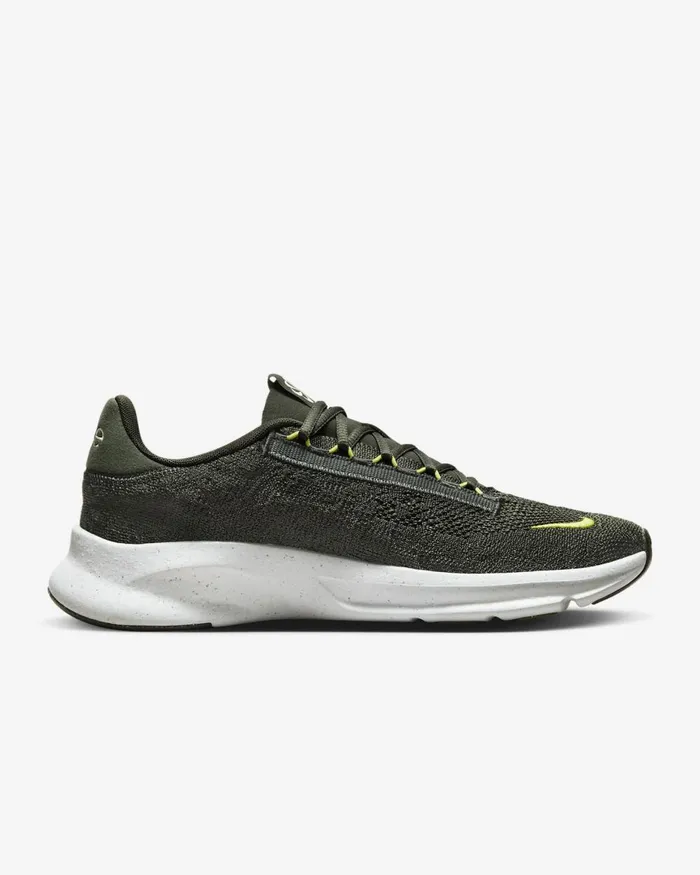 Men Nike All Shoes SuperRep Go 3 Next Nature Flyknit Medium Olivesequoialight Silverluminous Green