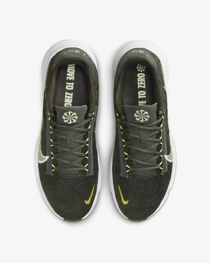 Men Nike All Shoes SuperRep Go 3 Next Nature Flyknit Medium Olivesequoialight Silverluminous Green