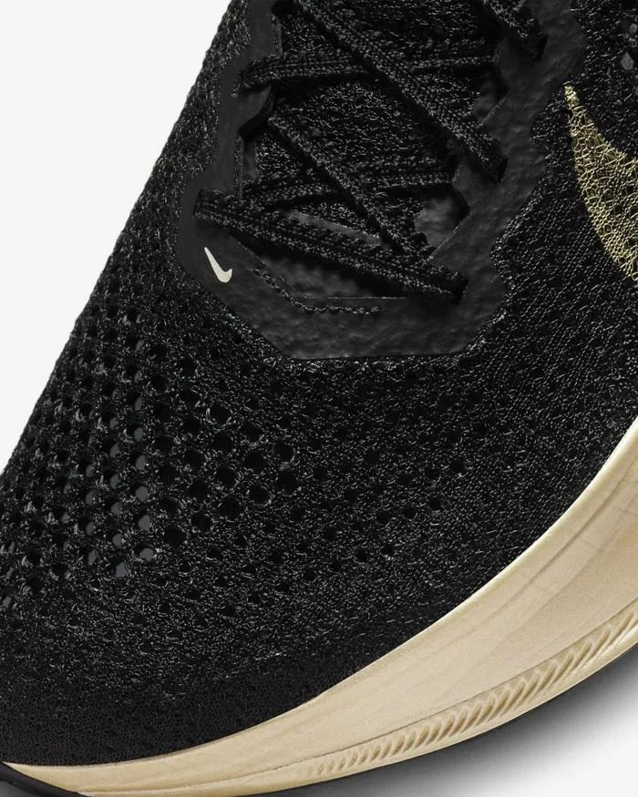 Men Nike All Shoes Vaporfly 3 Blackblackoatmealmetallic Gold Grain