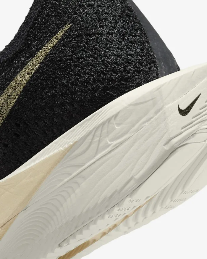 Men Nike All Shoes Vaporfly 3 Blackblackoatmealmetallic Gold Grain